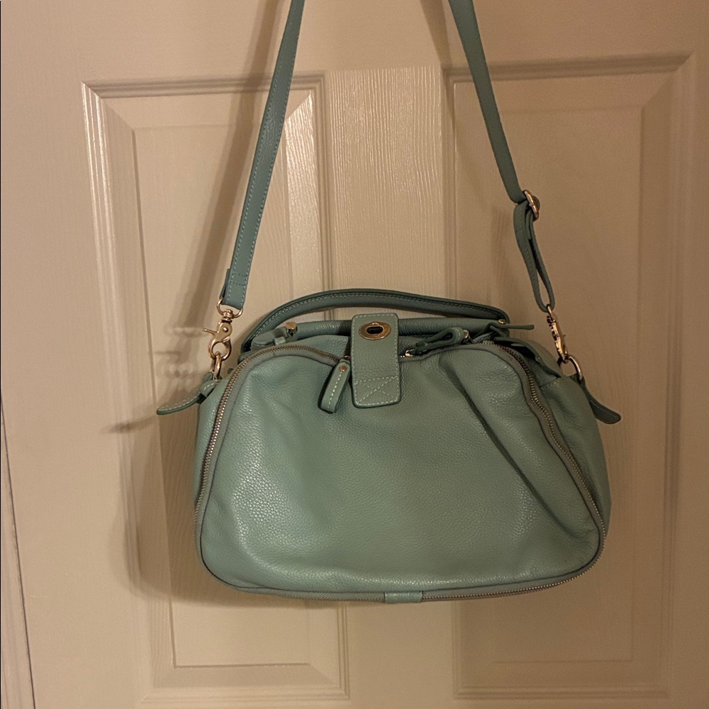Elegant Mint Crossbody Bag